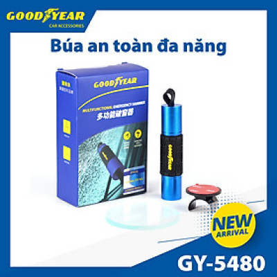 Dụng Cụ Phá Kính Cắt Dây An Toàn Thoát Hiểm GOODYEAR GY-5480 - Nhập Khẩu Chính Hãng