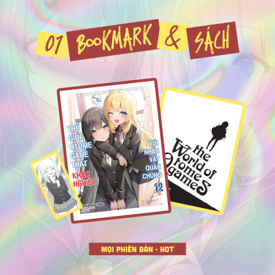 Sách - Thế Giới Otome Game Thật Khắc Nghiệt Với Nhân Vật Quần Chúng - Tập 12 - Tặng Kèm Bookmark
