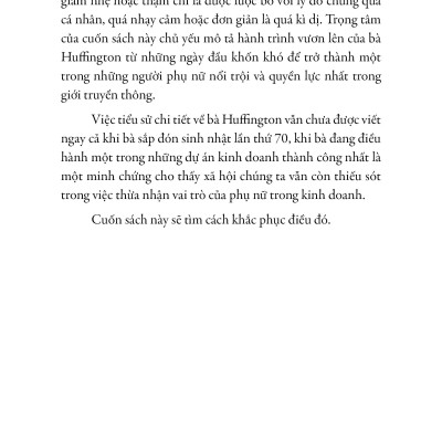 Arianna Huffington - Bà Hoàng Truyền Thông Và Chuyên Gia Chăm Sóc Sức Khỏe