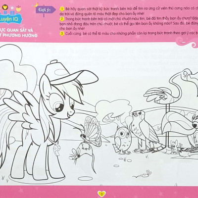 Bộ Sách My Little Pony - Tô Màu Sáng Tạo 4Q (Bộ 4 Cuốn)