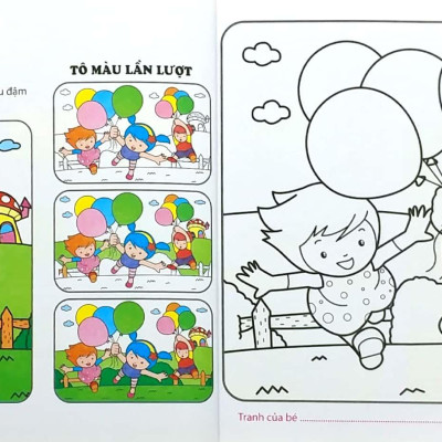 Bé Làm Họa Sỹ Nhí - Nhập Môn Tô Màu Cho Bé (Tập 6)