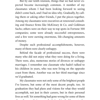 How Will You Measure Your Life?