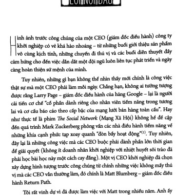 Cẩm Nang CEO Khởi Nghiệp