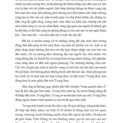 Vòng Quanh Châu Á - Nam Kỳ, Trung Kỳ, Bắc Kỳ