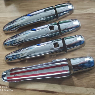 Ốp Tay Nắm, Hõm Cửa Xe dành cho Suzuki Xl7 2020-2021 Mạ Crom