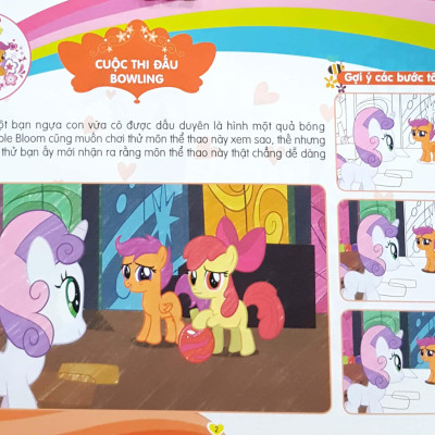 Bộ Sách My Little Pony - Tô Màu Sáng Tạo 4Q (Bộ 4 Cuốn)