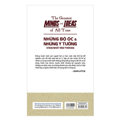 Sách - Những bộ óc và những ý tưởng vĩ đại nhất mọi thời đại