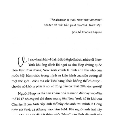 Nước Mỹ Đâu Xa! - Quyển 1 - Tiểu Bang New York - Tiểu Bang Hoàng Đế ( The Empire State)