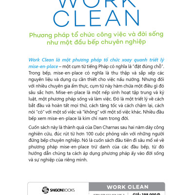 SÁCH - Work Clean -Tác giả Dan Charnas