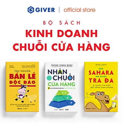 Bộ Sách Kinh Doanh Chuỗi Cửa Hàng - Bí Quyết Xây Dựng Chuỗi Bán Lẻ - Chuỗi Cafe Nhà Hàng Thành Công