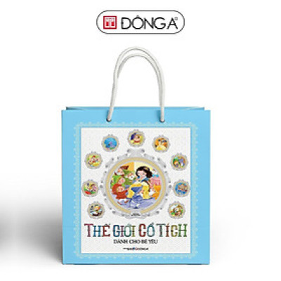 Sách - Thế Giới Cổ Tích Dành Cho Bé Yêu - Bộ Túi 10 Cuốn - Đông A