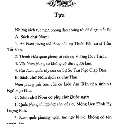 Tục Ngữ Phong Dao - Tập 1