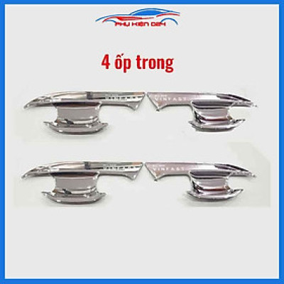 Ốp tay hõm Vinfast Lux A , Lux SA 2019-2020-2021-2022 mạ Crom