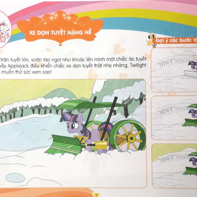 Bộ Sách My Little Pony - Tô Màu Sáng Tạo 4Q (Bộ 4 Cuốn)