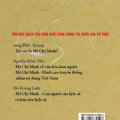 Sách - Hồ Chí Minh - Người Tin Ở Con Người