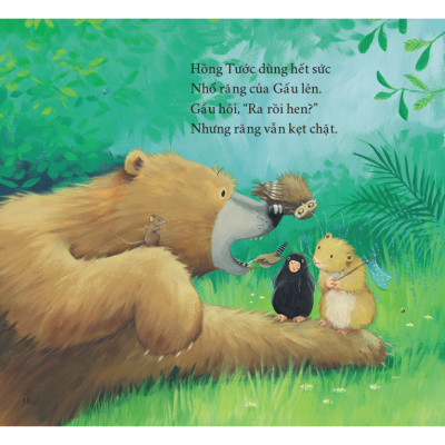 Sách Tranh Song Ngữ Gấu Thay Răng