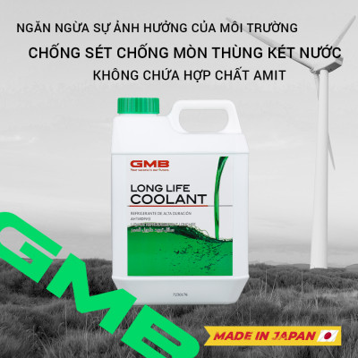 Nước Làm Mát Động Cơ Màu Lá GMB GLC-20-2.0-040 2L