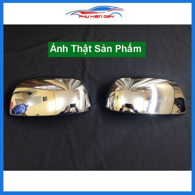 Ốp gương Mazda Bt50 mạ crom bảo vệ chống trầy trang trí làm đẹp xe