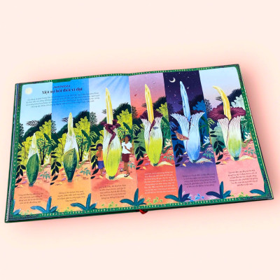 Sách cho bé - Vòng Quanh Thế Giới Cùng Mẹ Thiên Nhiên - Sách tranh, bìa cứng, khổ lớn - Dành cho bé từ 4 tuổi