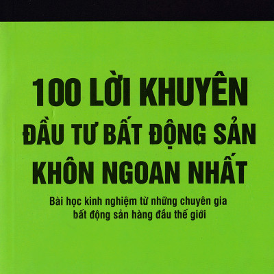 Để Tở Thành Chuyên Gia Bất Động Sản ( 100 Lời Khuyên Đầu Tư Bất Động Sản Khôn Ngoan Nhất + Tư Duy Nhanh Và Chậm ) tặng kèm bookmark Sáng Tạo