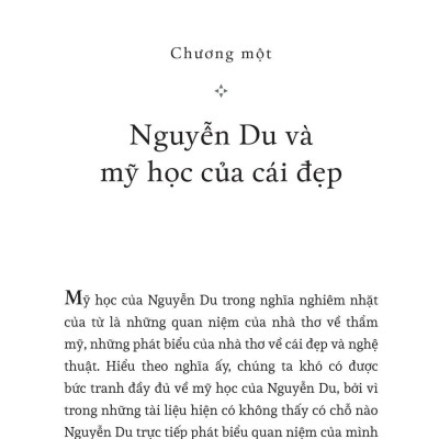 Mỹ Học Của Nguyễn Du