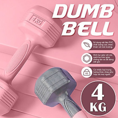 Bộ 2 tạ tay BG 4kg model Q304 - Q314 cao cấp Tập Gym (hàng nhập khẩu)