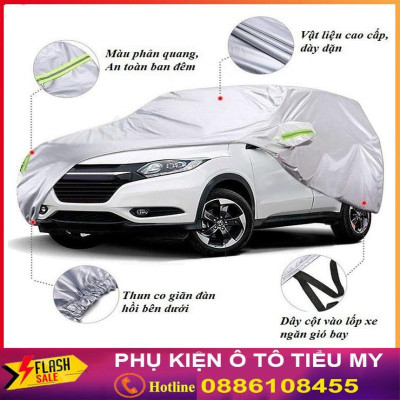 Bạt Phủ Ô Tô Vải Dù Hyundai I10, I20, I30, Accent, Santafe, Tucson, Kona, Avante, Elantra, Sonata