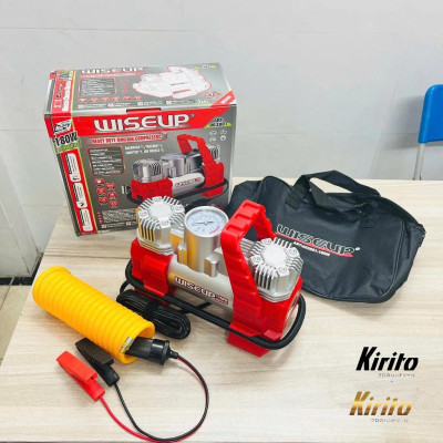 Bơm Lốp Xe Ô Tô 12V WiseUp – Giải Pháp Nhanh Chóng và Tiện Lợi Cho Lốp Xe Của Bạn