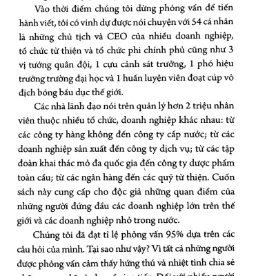 Ngôn Ngữ Của Nhà Lãnh Đạo