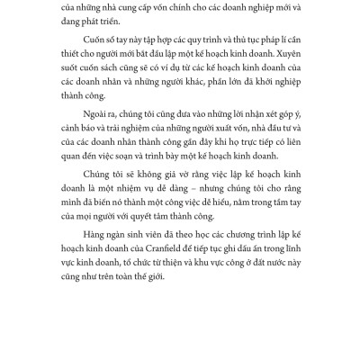 Sách - Sổ Tay Kế Hoạch Kinh Doanh - Chìa Khóa Để Khởi Nghiệp Thành Công