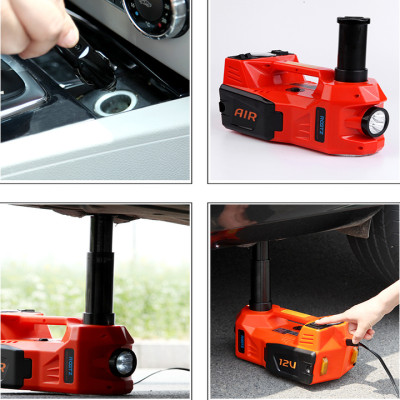 Bộ nâng kích gầm điện, kiêm máy bơm lốp và máy siết ốc ô tô đa năng 3 trong 1 ROGTZ TY-003 - HÀNG CHÍNH HÃNG