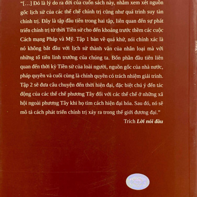 Nguồn Gốc Trật Tự Chính Trị - Từ Thời Tiền Sử Đến Cách Mạng Pháp