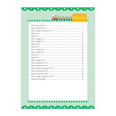 Sách cho bé - Toán Tiền Tiểu Học - Vui Học Toán - Combo 3 cuốn - Dành cho trẻ từ 4 tuổi