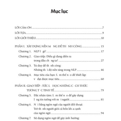 Ứng Dụng Thành Công NLP - Đạt Được Những Gì Bạn Muốn - Jeremy Lazarus