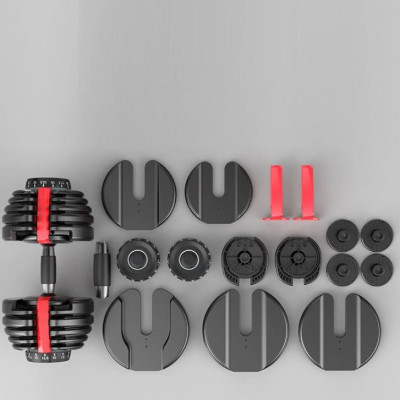 Bộ Tạ Tay Điều Chỉnh Khóa Số Tự Động 24kg Cao Cấp TP Tienphatsmart