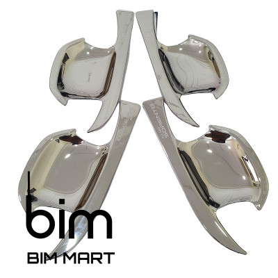 Bộ Ốp Hõm Cửa Dành Cho Xe Kia Sorento 2021 Mạ Crom Cao Cấp