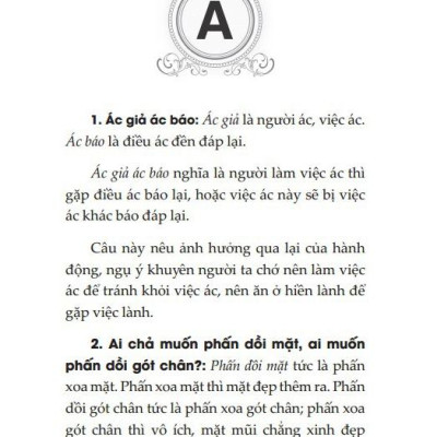 Tục Ngữ Lược Giải (Tái Bản 2024)