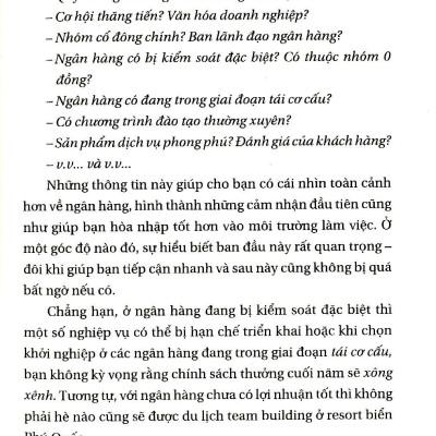 Chọn Ngân Hàng Hay Chọn Giám Đốc