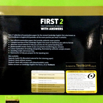 Cam English First 2 SB w Ans (FCC)