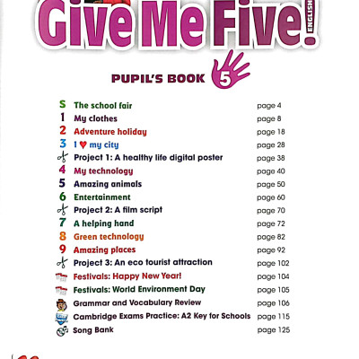 Give Me Five! Level 5 Pupil