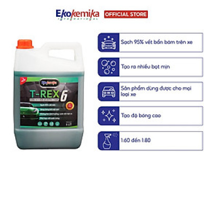 NƯỚC RỬA Ô TÔ - XE MÁY KHÔNG CHẠM ĐẶC BIỆT EKOKEMIKA ITALY T-REX 6 
