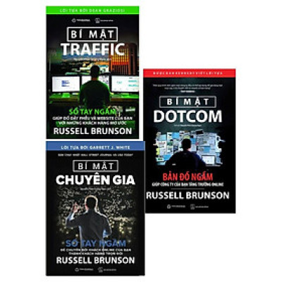 Combo Bí Mật Dotcom + Bí Mật Traffic + Bí Mật Chuyên Gia (3 Cuốn) _TM