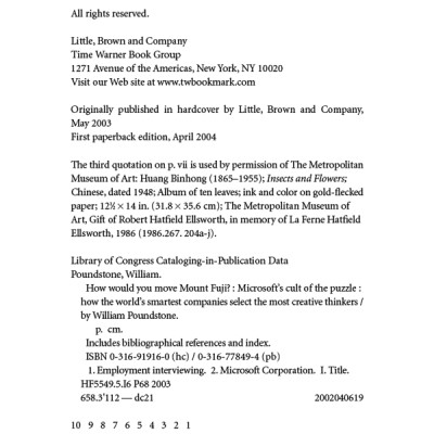 How Would You Move Mount Fuji?