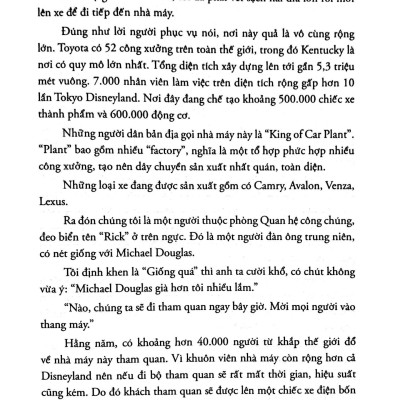 Phương Thức Toyota : Câu Chuyện Về Đội Nhóm Tuyệt Mật Đã Làm Nên Thành Công Của Toyota