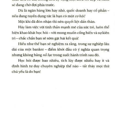 Chọn Ngân Hàng Hay Chọn Giám Đốc