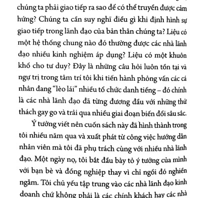Ngôn Ngữ Của Nhà Lãnh Đạo