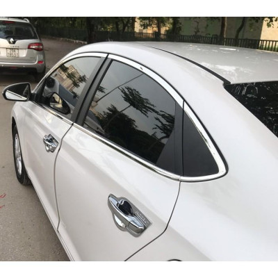 Bộ Ốp, Nẹp viền cong, chân kính Hyundai Accent 2018-2020