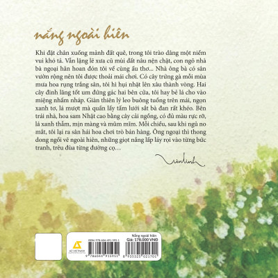 Nắng Ngoài Hiên - Bản Quyền