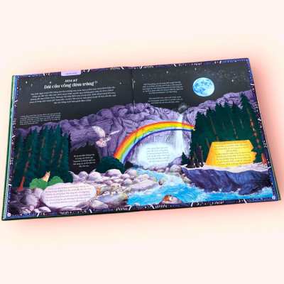 Sách cho bé - Vòng Quanh Thế Giới Cùng Mẹ Thiên Nhiên - Sách tranh, bìa cứng, khổ lớn - Dành cho bé từ 4 tuổi