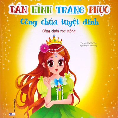 Dán Hình Trang Phục Công Chúa Tuyệt Đỉnh - Công Chúa Mơ Mộng